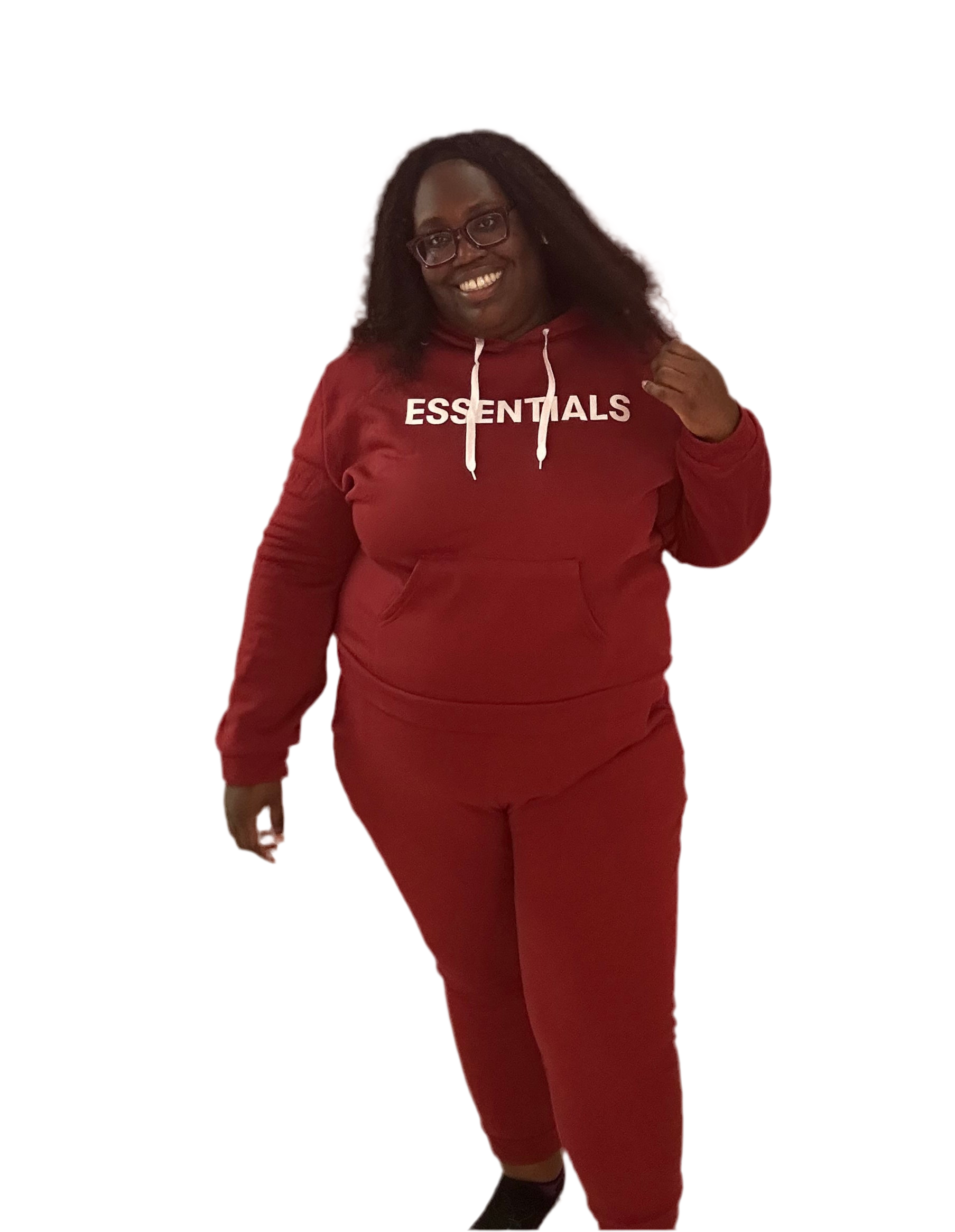 Essentials Are A Must Long Pants Sweat Set